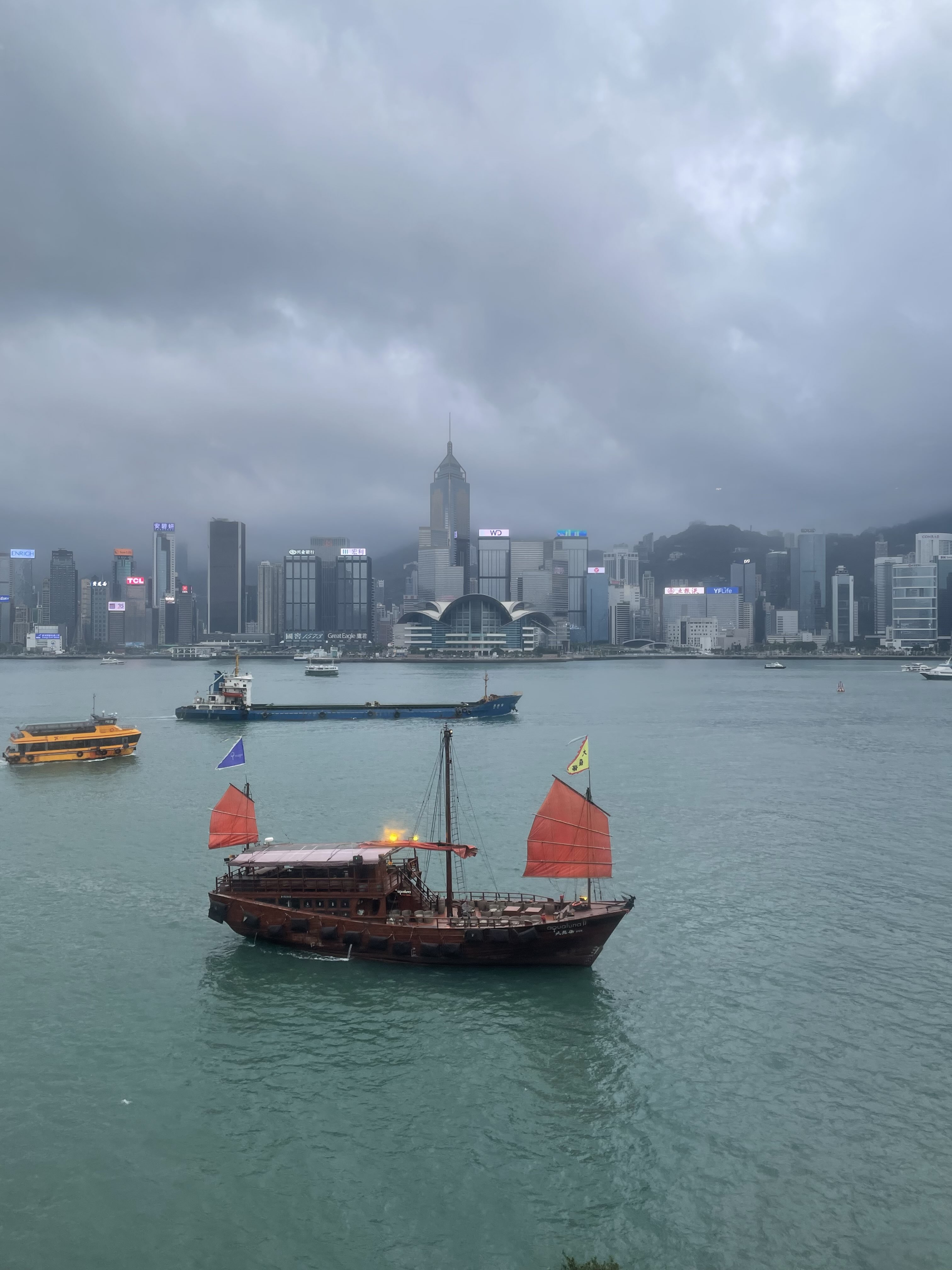 俯瞰维多利亚港