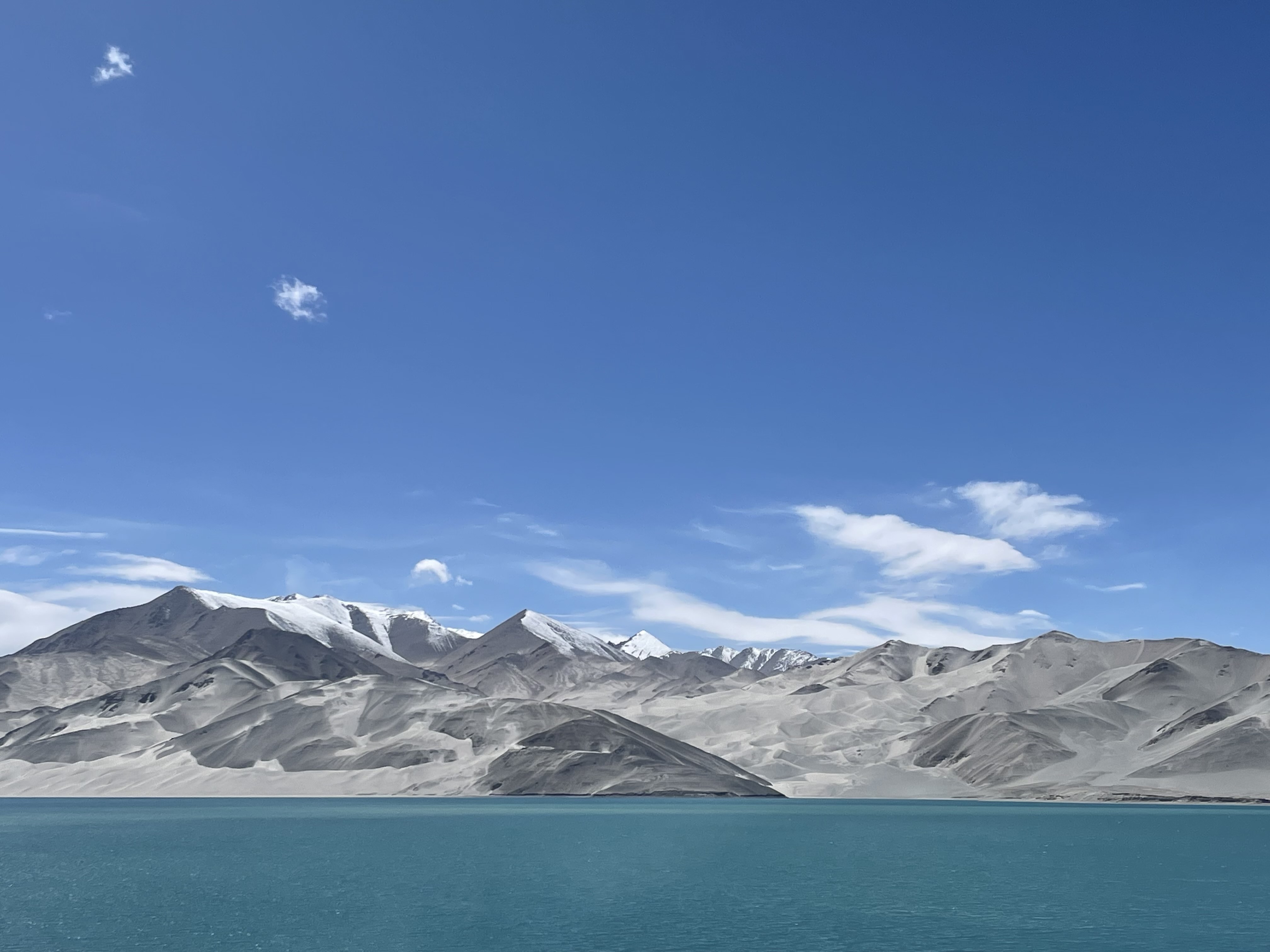 返程时路过白沙湖南岸